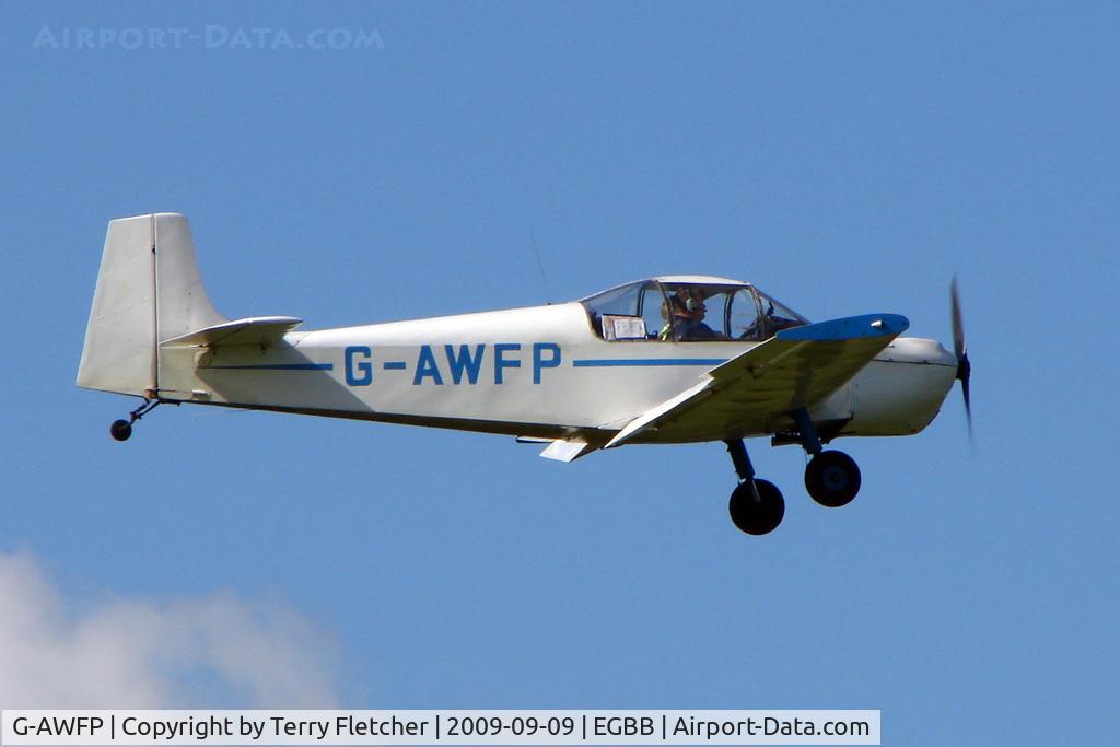 G-AWFP, 1968 Rollason Druine D-62B Condor C/N RAE/631, Guest aircraft at Birmingham Airports 70th Anniversary celebrations