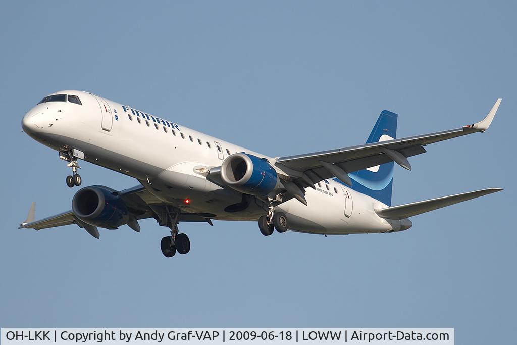 OH-LKK, 2007 Embraer 190LR (ERJ-190-100LR) C/N 19000127, Finnair EMB190