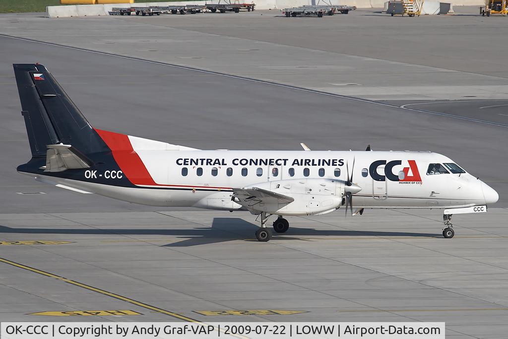 OK-CCC, 1990 Saab 340B C/N 340B-208, Central Connect Airlines SF340