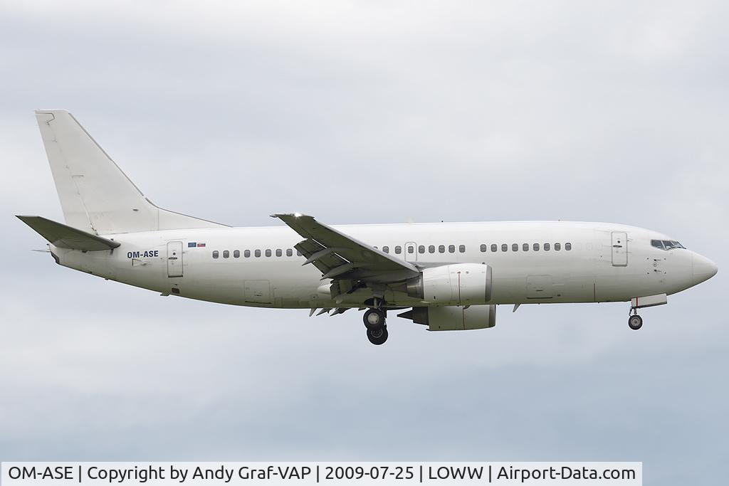 OM-ASE, 1987 Boeing 737-306 C/N 23545, Air Slovakia 737-300