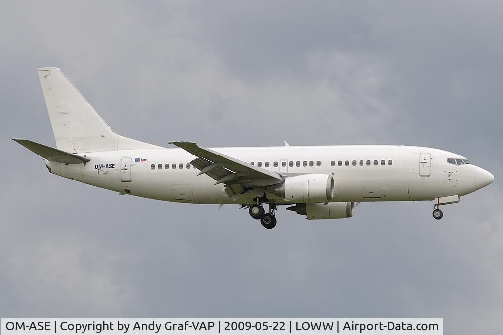OM-ASE, 1987 Boeing 737-306 C/N 23545, Air Slovakia 737-300