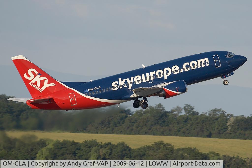 OM-CLA, 1988 Boeing 737-322 C/N 24245, Skyeurope 737-300