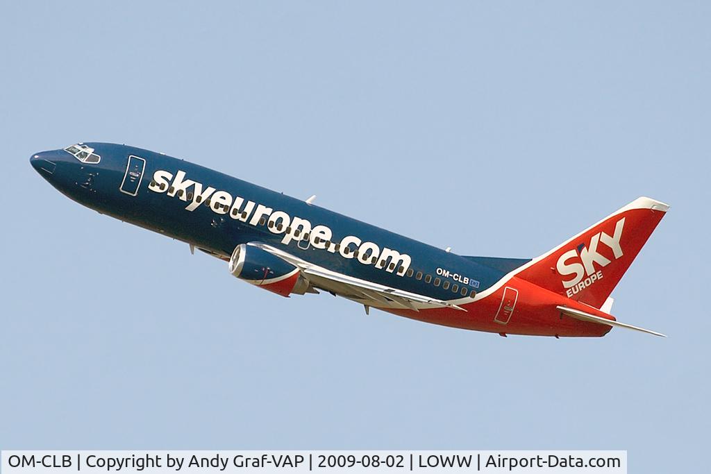 OM-CLB, 1988 Boeing 737-322 C/N 24246, Skyeurope 737-300