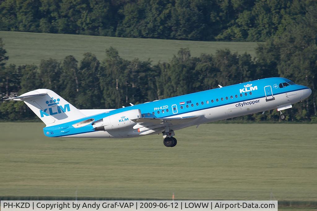 PH-KZD, 1997 Fokker 70 (F-28-0070) C/N 11582, KLM F70