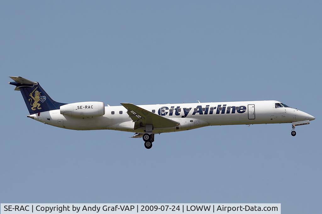 SE-RAC, 1998 Embraer ERJ-145LR (EMB-145LR) C/N 145098, City Airline EMB145