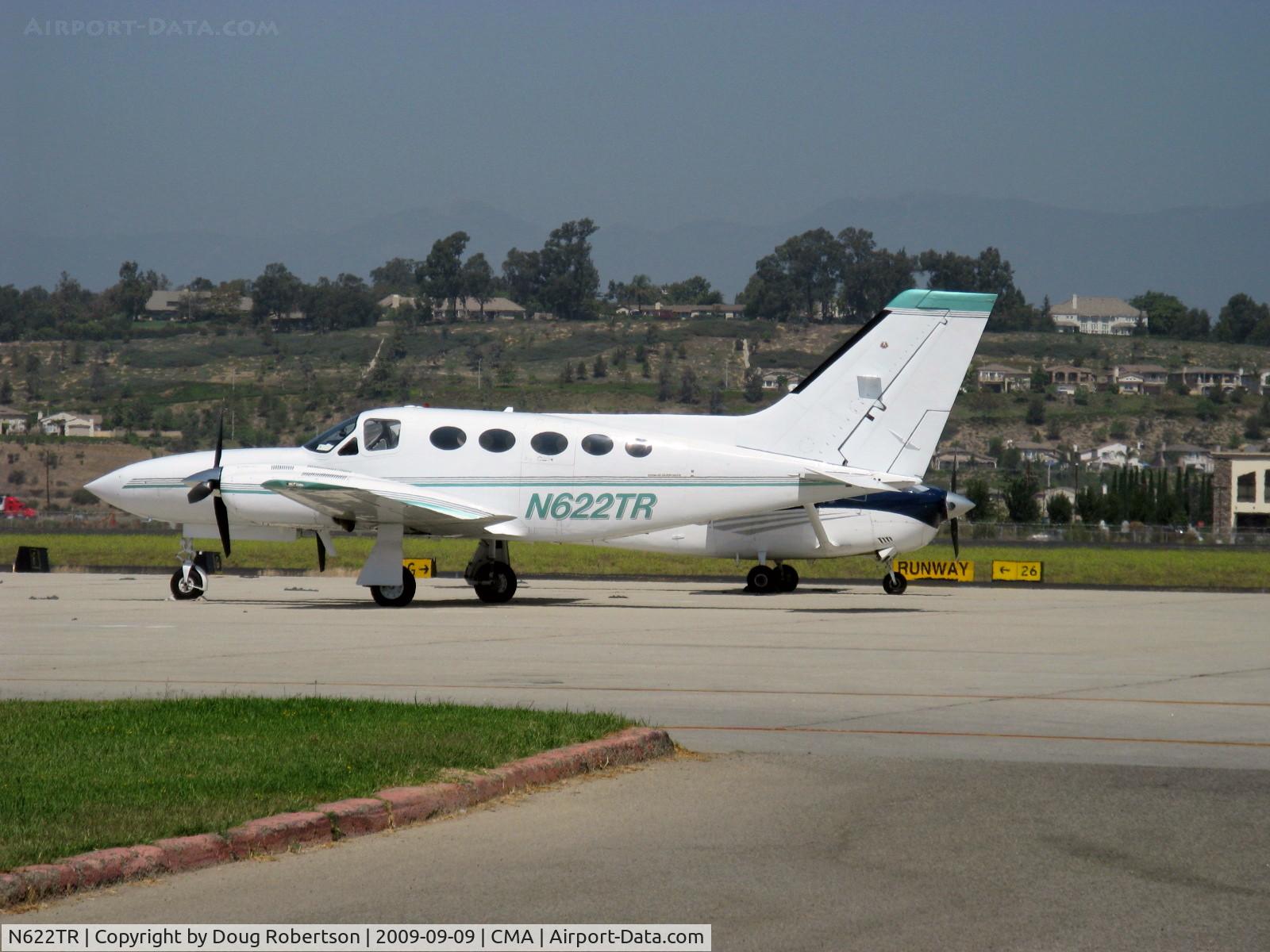 N622TR, 1980 Cessna 421C Golden Eagle C/N 421C0858, 1980 Cessna 421C GOLDEN EAGLE, two Continental GTSIO-520-N geared, turbo-supercharged 375 Hp each