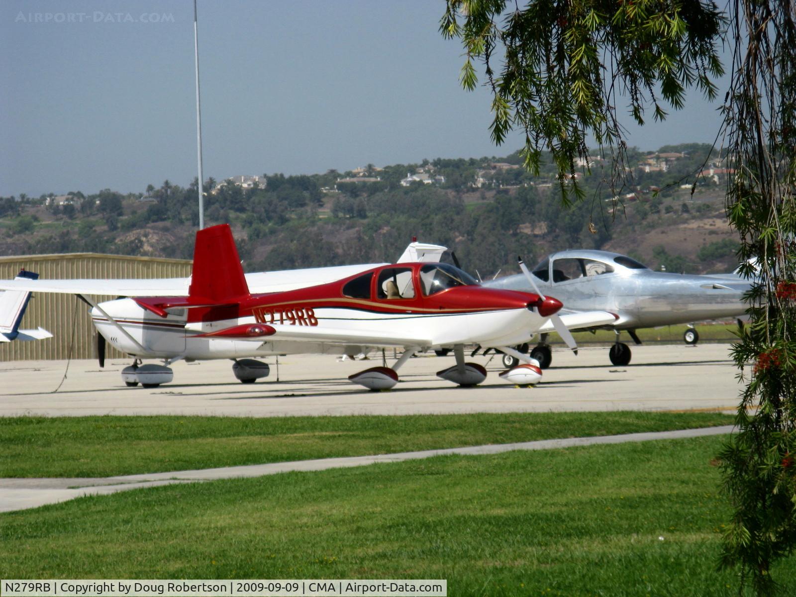 N279RB, Vans RV-10 C/N 40498, 2008 Gray VAN's RV-10A. four place