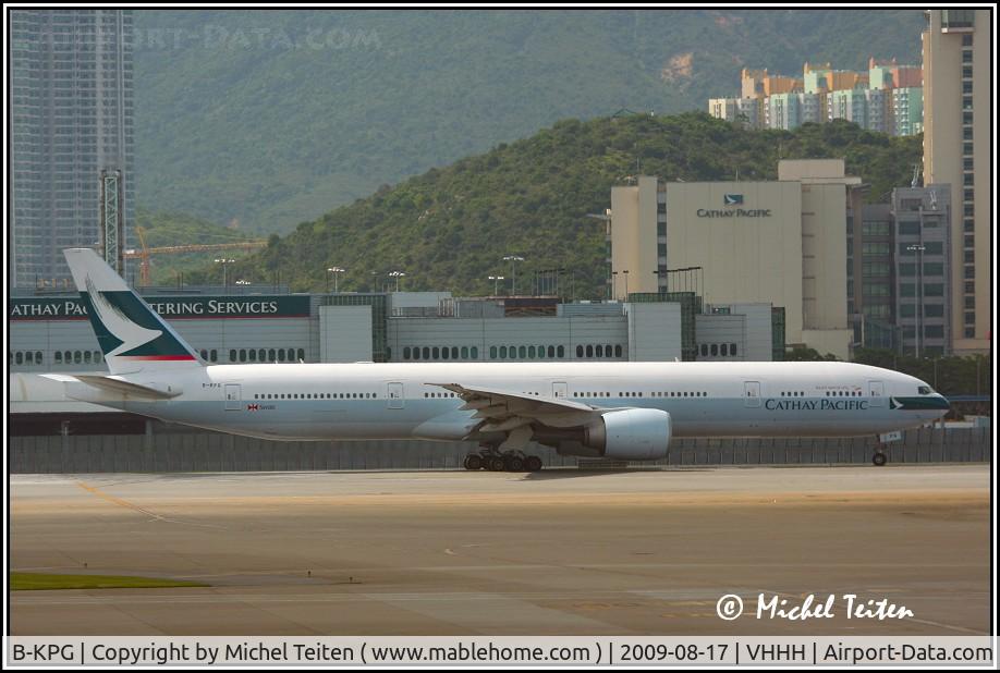 B-KPG, 2008 Boeing 777-367/ER C/N 35300, Cathay Pacific