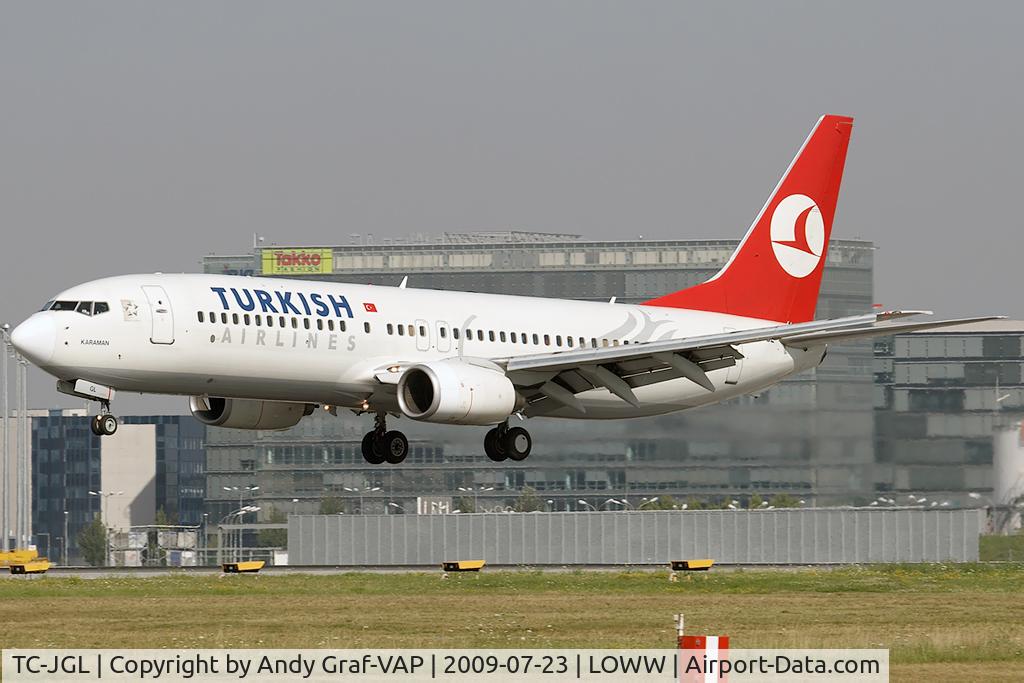 TC-JGL, 2006 Boeing 737-8F2 C/N 34410, Turkish Airlines 737-800