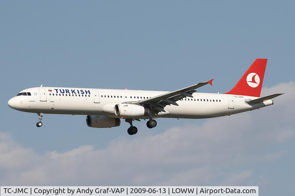 TC-JMC, 1998 Airbus A321-231 C/N 806, Turkish Airlines A321