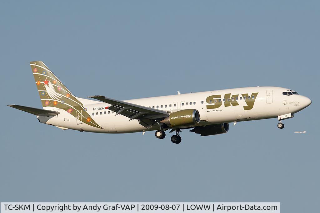 TC-SKM, 1997 Boeing 737-49R C/N 28882, Sky Airlines 737-400