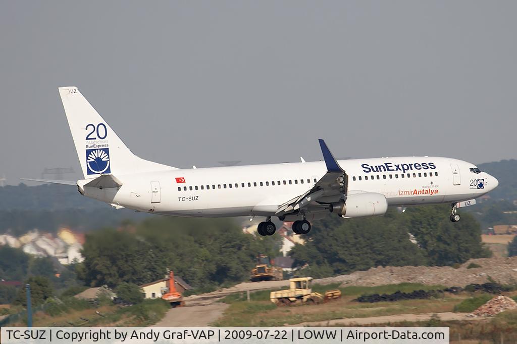 TC-SUZ, 2008 Boeing 737-8HX C/N 29649, Sunexpress 737-800