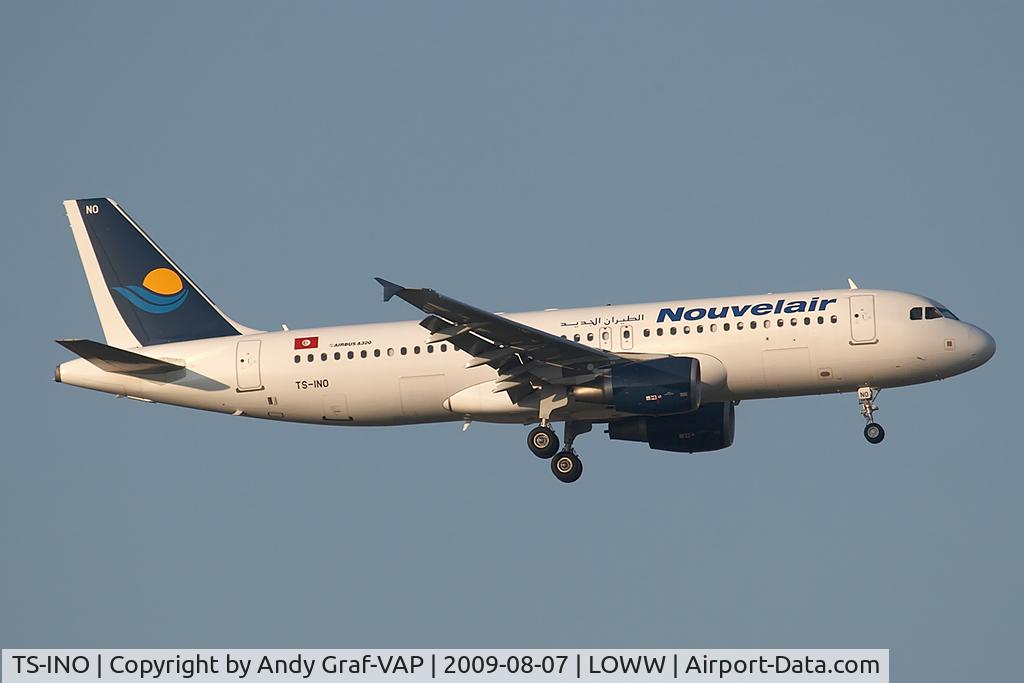 TS-INO, 2008 Airbus A320-214 C/N 3480, Nouvelair A320