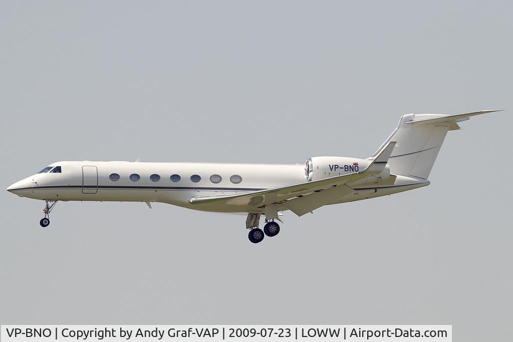VP-BNO, 2004 Gulfstream Aerospace GV-SP (G550) C/N 5050, Gulfstream 5