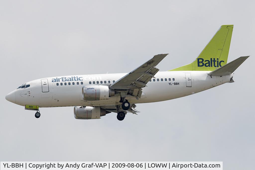 YL-BBH, 1990 Boeing 737-548 C/N 24968, Air Baltic 737-500