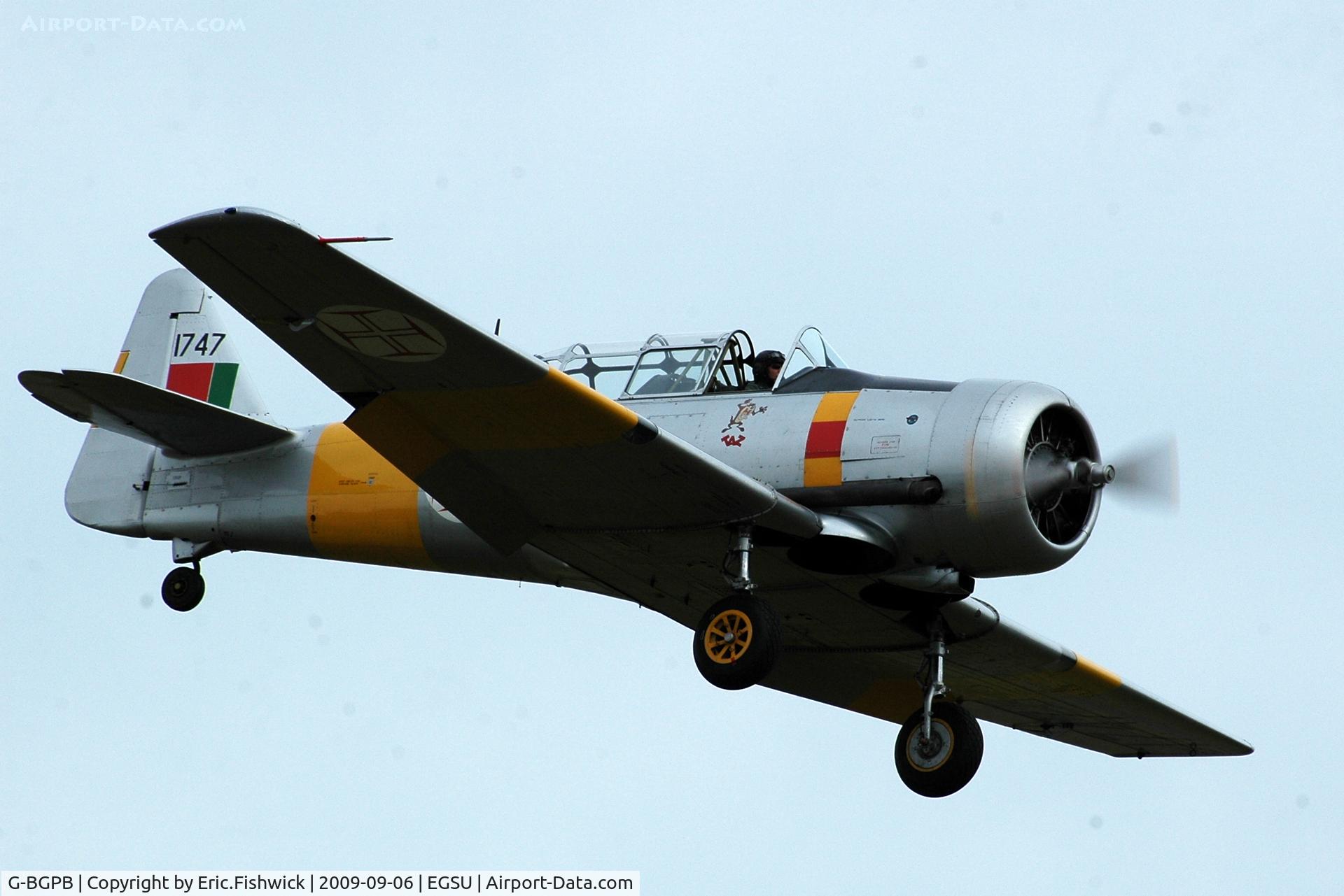 G-BGPB, 1953 Canadian Car & Foundry T-6 Harvard Mk.4 C/N CCF4-538, 43. G-BGPB (