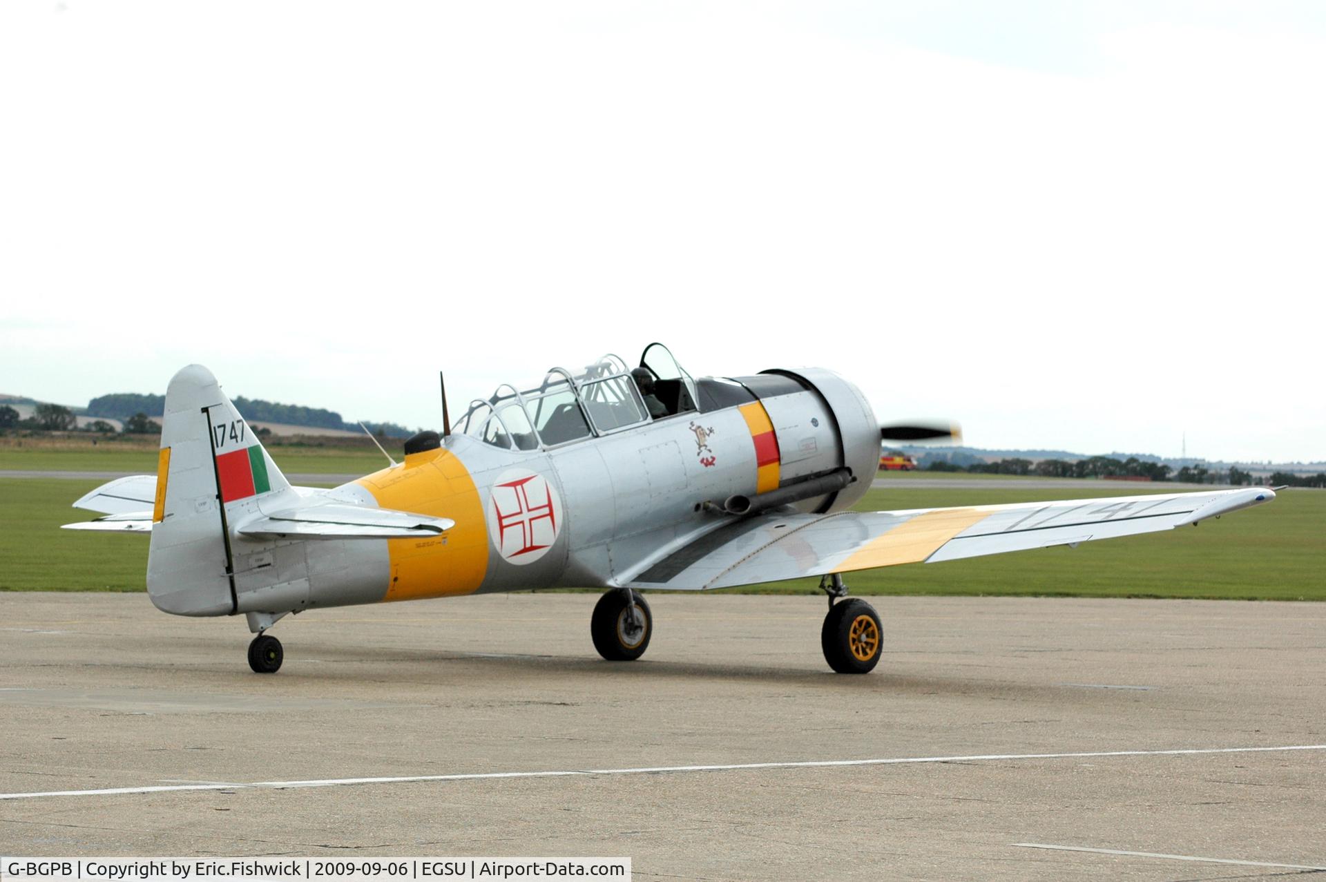 G-BGPB, 1953 Canadian Car & Foundry T-6 Harvard Mk.4 C/N CCF4-538, 2. G-BGPB (