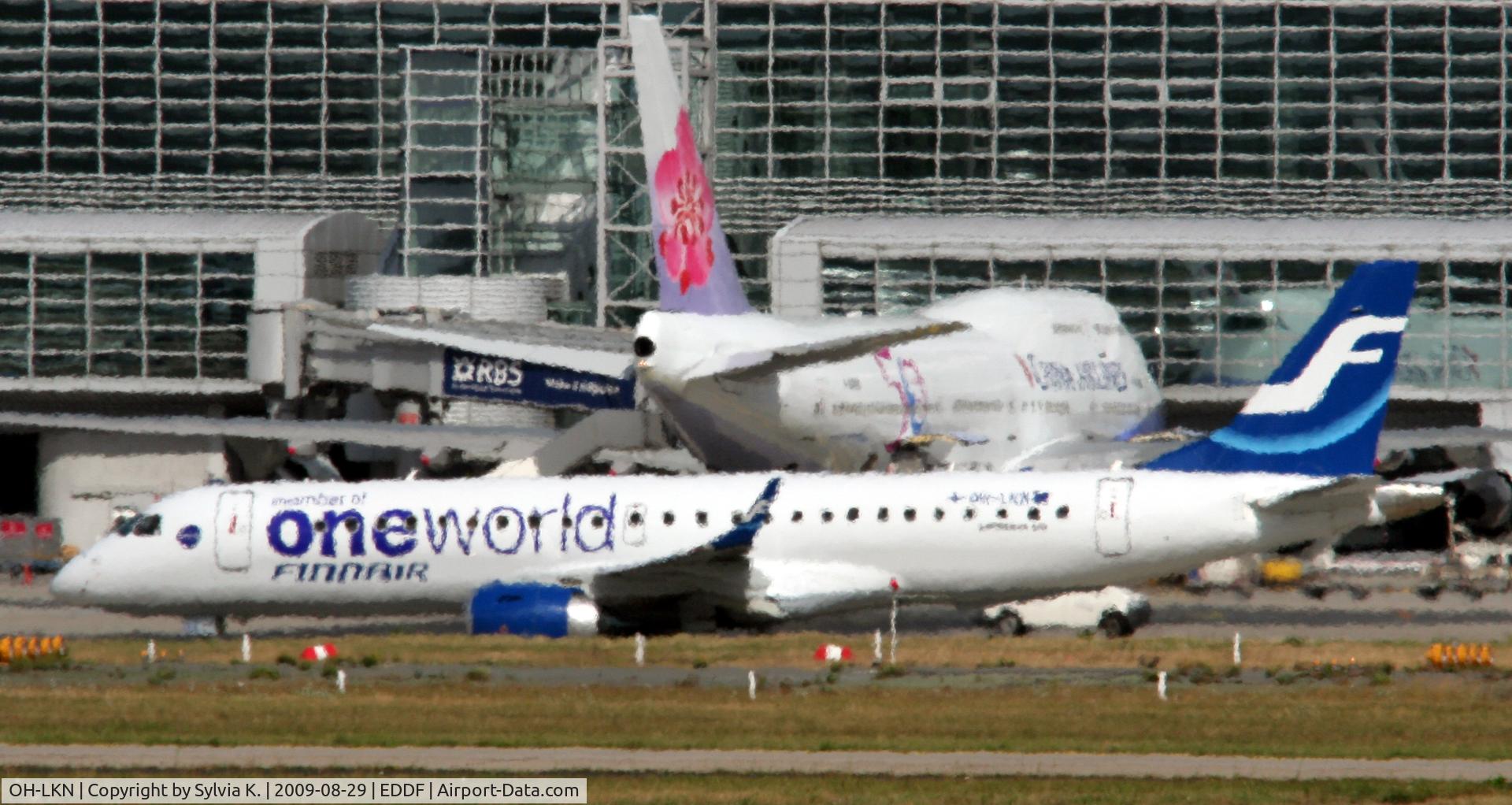 OH-LKN, 2009 Embraer 190LR (ERJ-190-100LR) C/N 19000252, Finnair -One World-