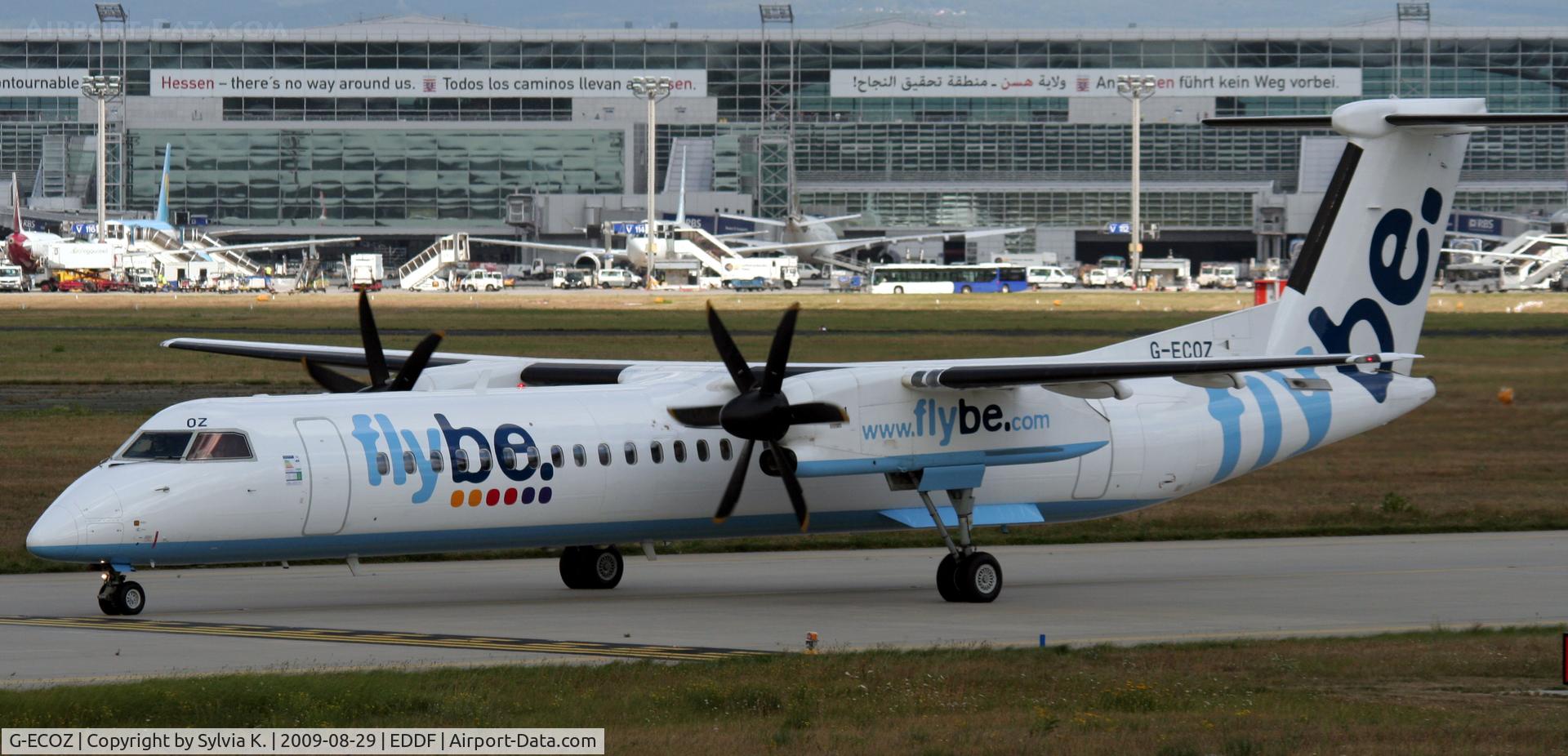 G-ECOZ, 2001 De Havilland Canada DHC-8-402Q Dash 8 C/N 4034, FlyBe