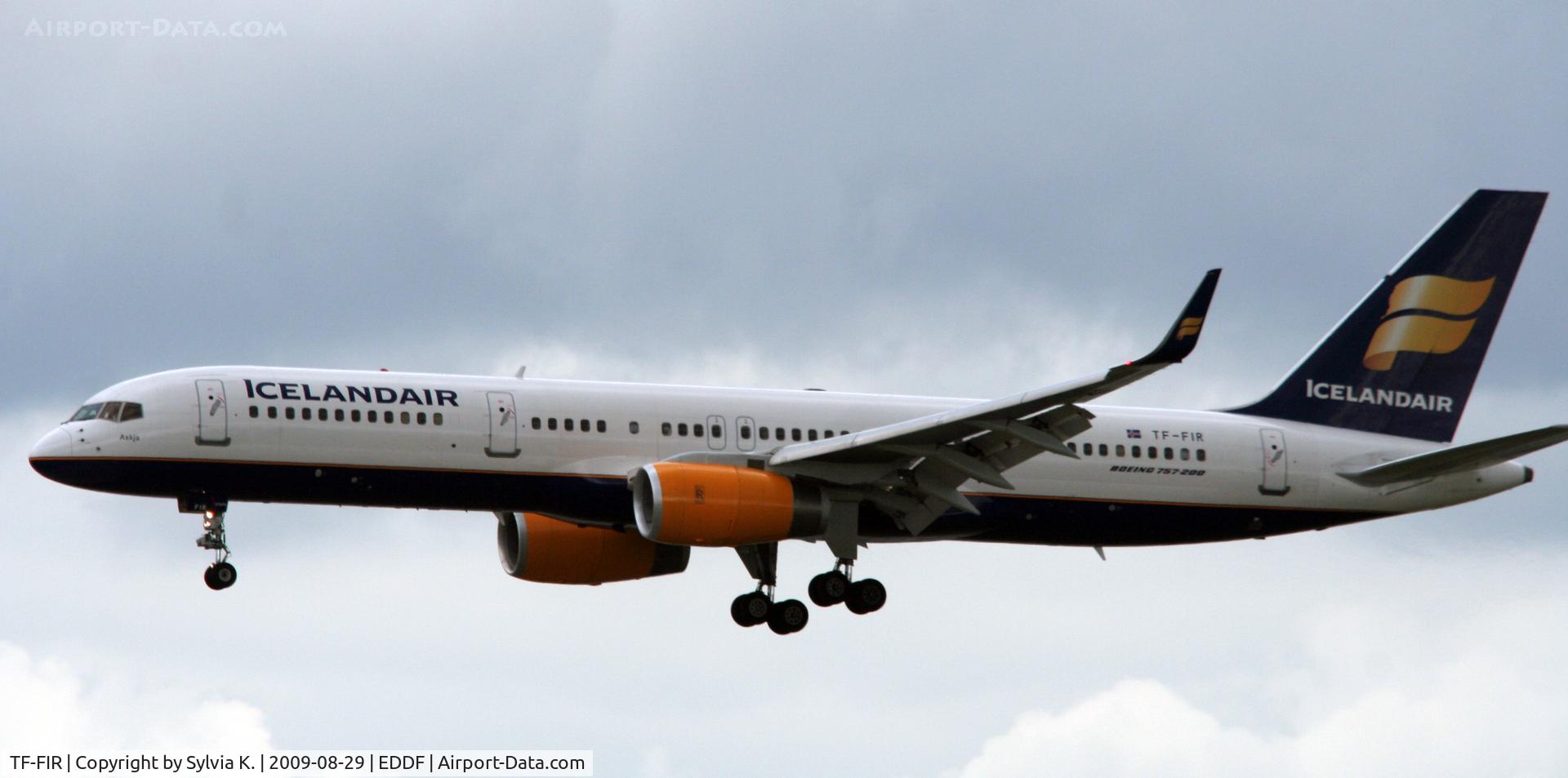 TF-FIR, 1994 Boeing 757-256 C/N 26242, Icelandair