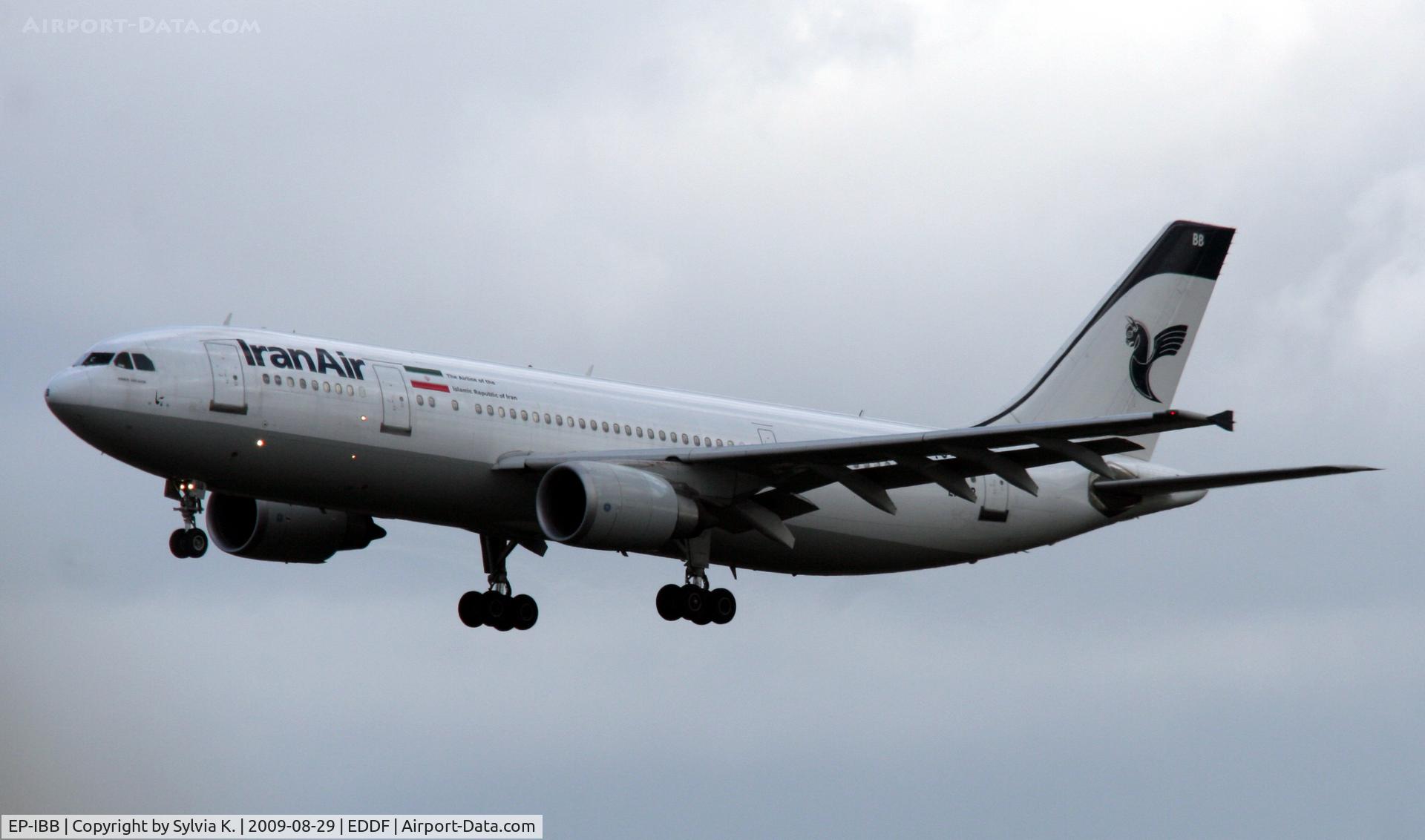 EP-IBB, 1994 Airbus A300B4-605R C/N 727, Iran Air