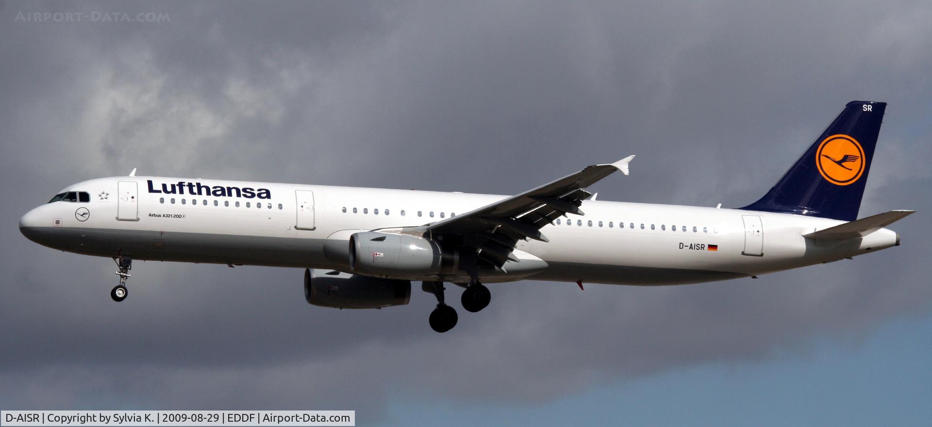 D-AISR, 2009 Airbus A321-231 C/N 3987, Lufthansa