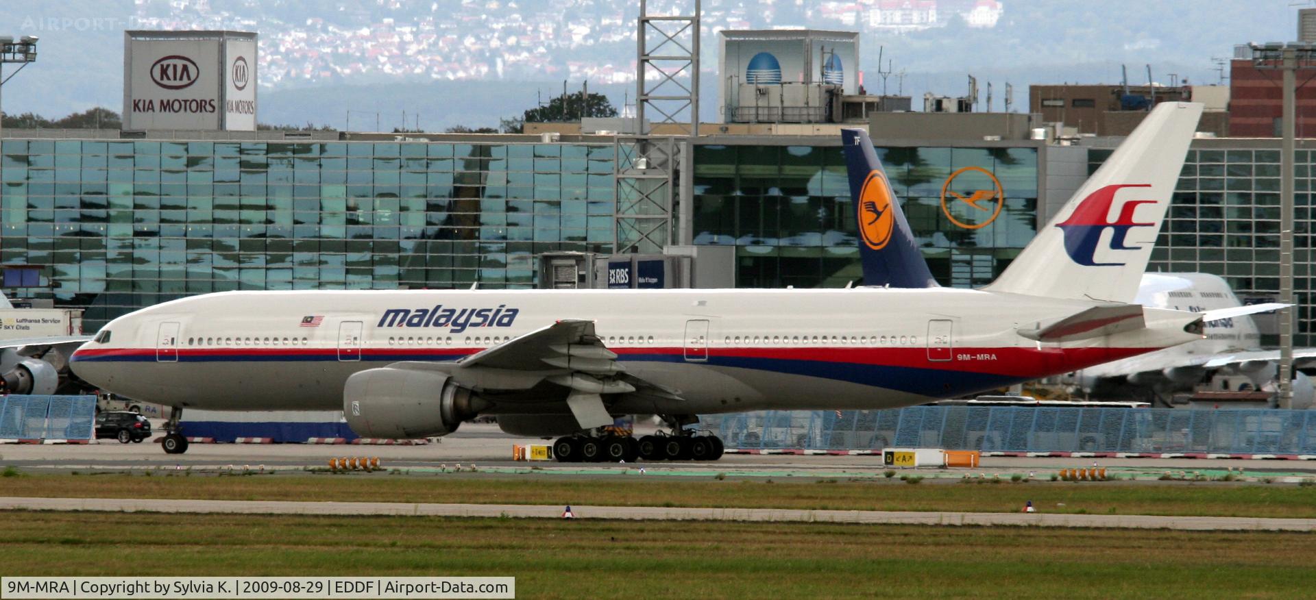 9M-MRA, 1997 Boeing 777-2H6/ER C/N 28408, Malaysia
