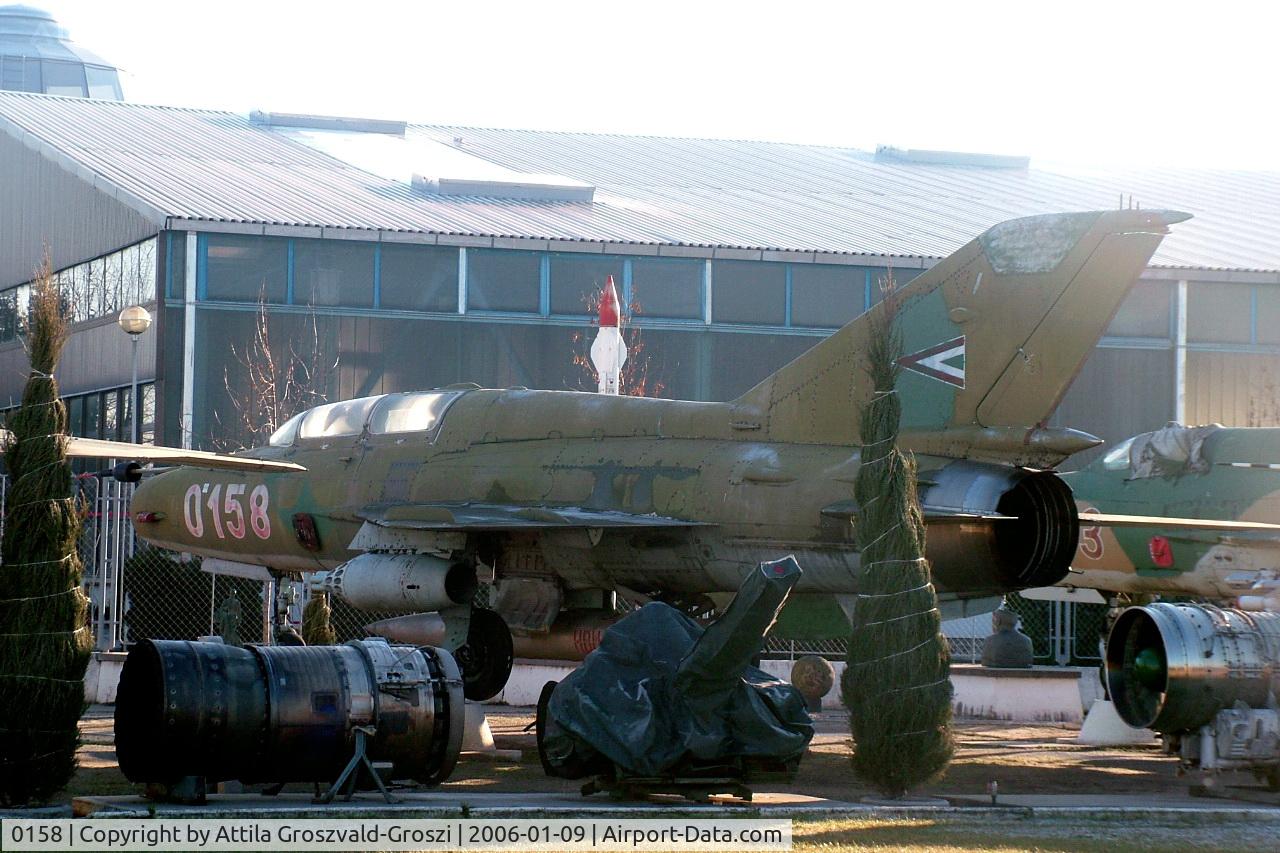 0158, 1971 Mikoyan-Gurevich MiG-21UM C/N 51690158, Kecel Military technical park, Hungary