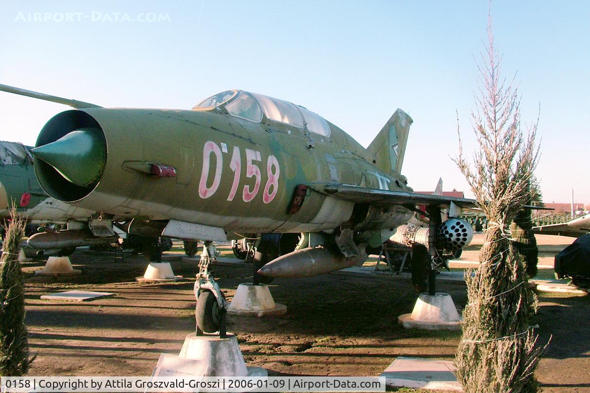 0158, 1971 Mikoyan-Gurevich MiG-21UM C/N 51690158, Kecel Military technical park, Hungary