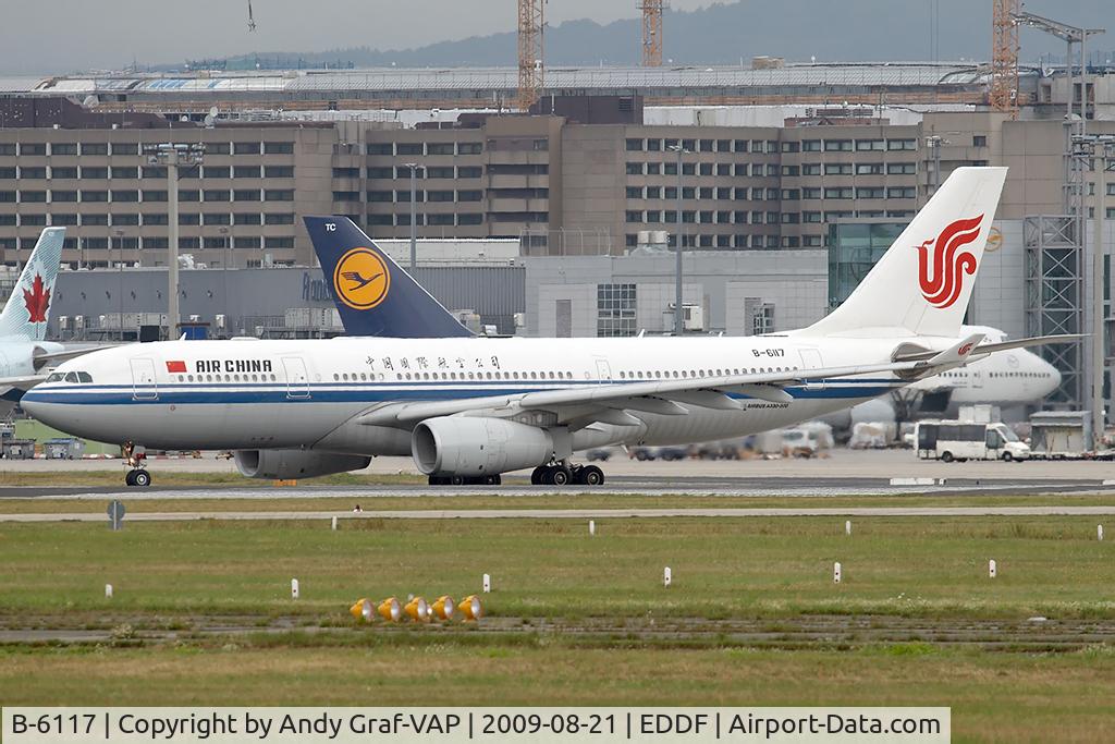B-6117, 2008 Airbus A330-243 C/N 0903, Air China A330-200