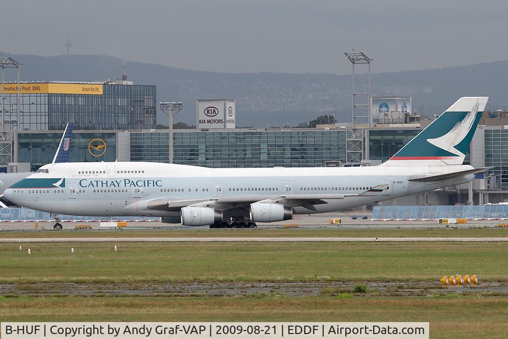 B-HUF, 1993 Boeing 747-467 C/N 25869, Cathay Pacific 747-400