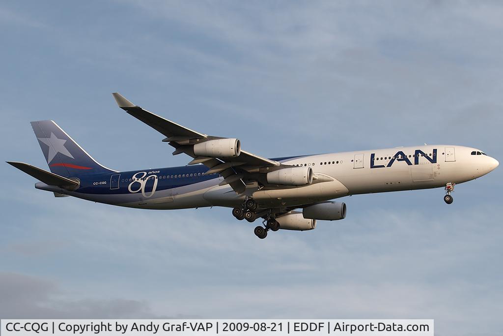 CC-CQG, 1997 Airbus A340-313X C/N 167, LAN Chile A340-300