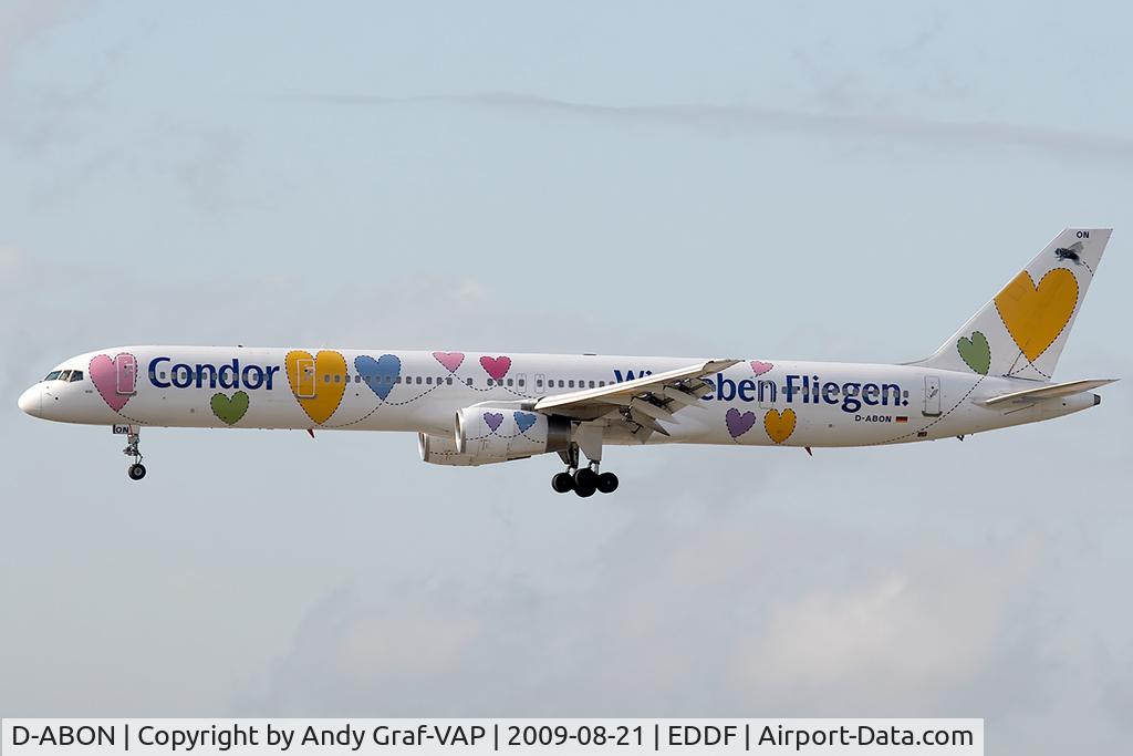 D-ABON, 2000 Boeing 757-330 C/N 29023, Condor 757-300