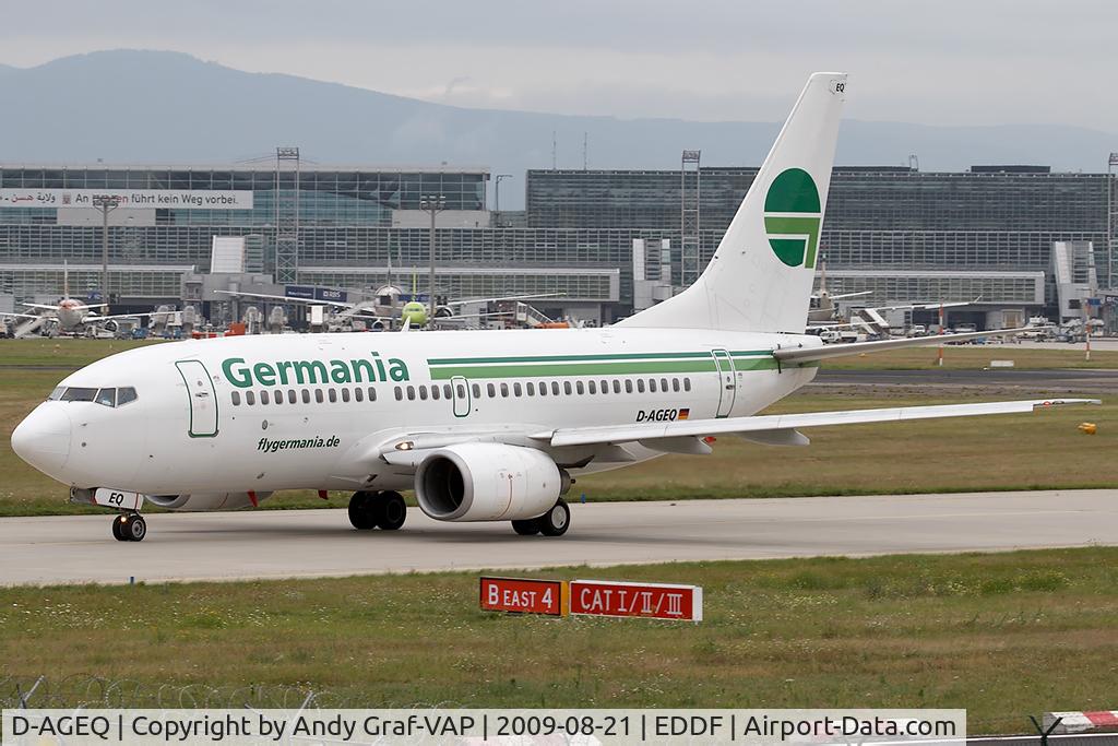 D-AGEQ, 1998 Boeing 737-75B C/N 28103, Germania 737-700