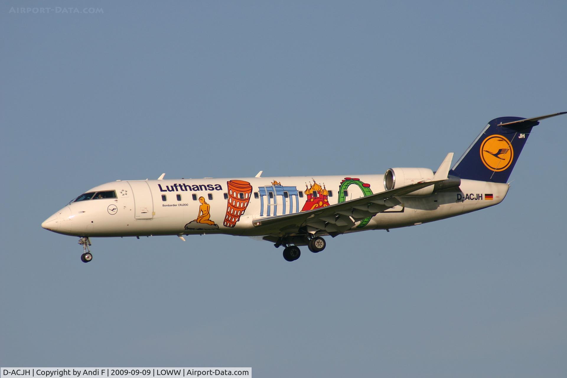 D-ACJH, 1998 Canadair CRJ-200LR (CL-600-2B19) C/N 7266, -