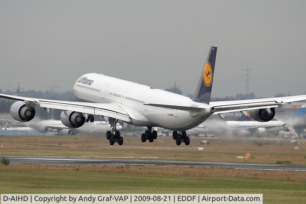 D-AIHD, 2003 Airbus A340-642 C/N 537, Lufthansa A340-600