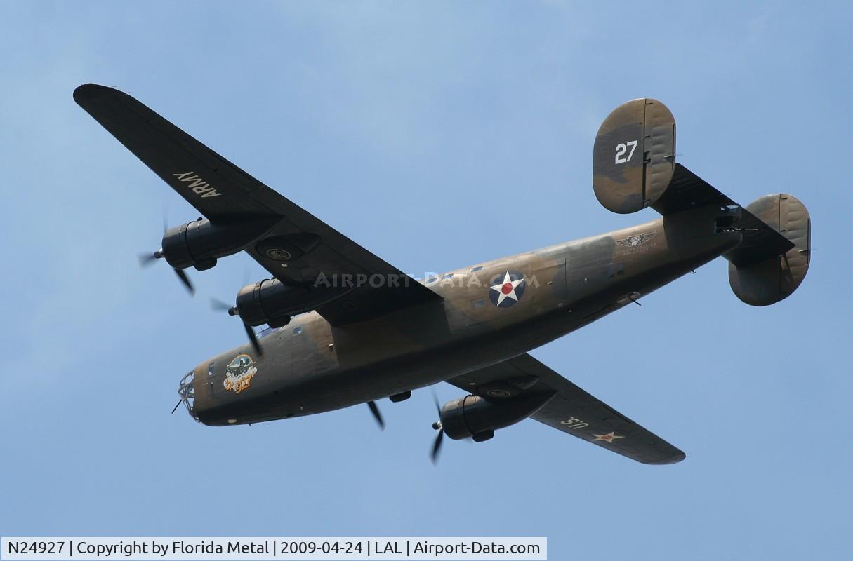 N24927, 1940 Consolidated Vultee RLB30 (B-24) C/N 18, Ol 927 B-24