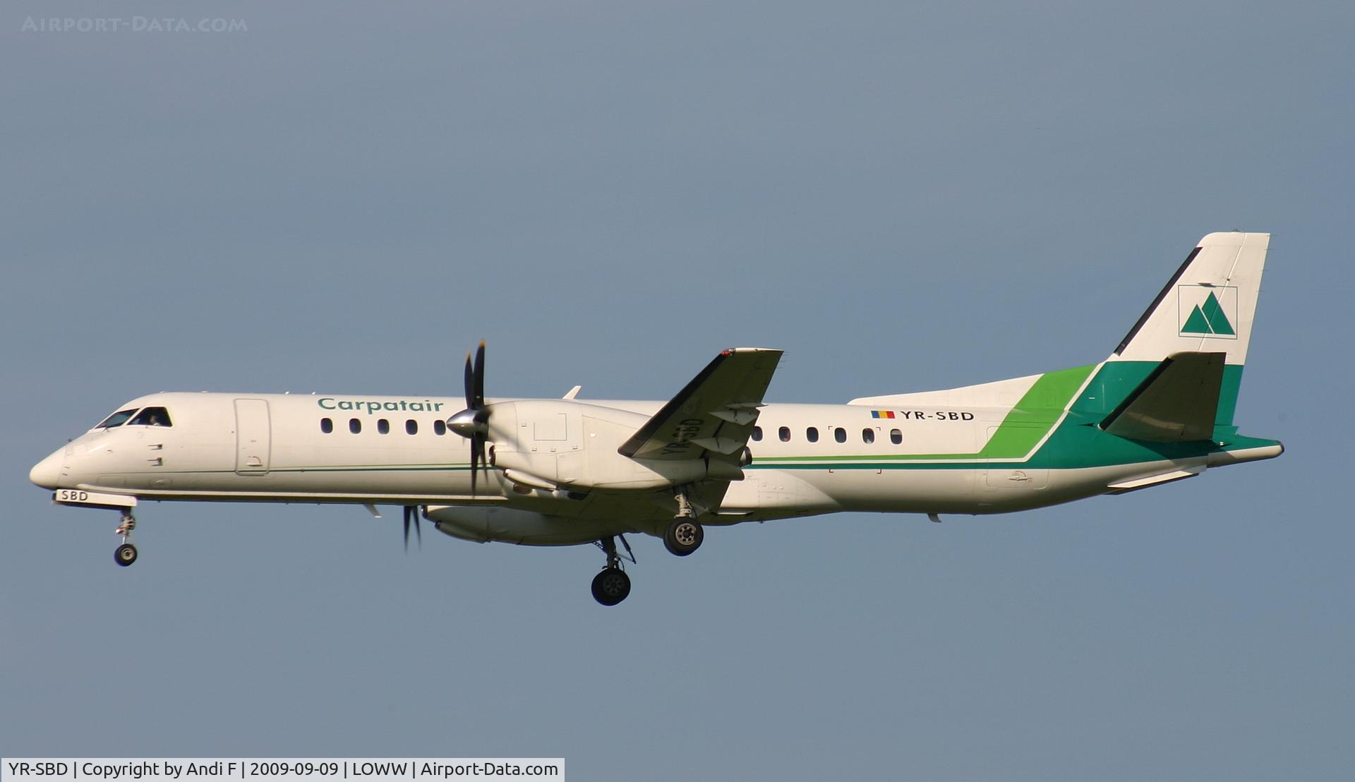 YR-SBD, 1993 Saab 2000 C/N 2000-004, -