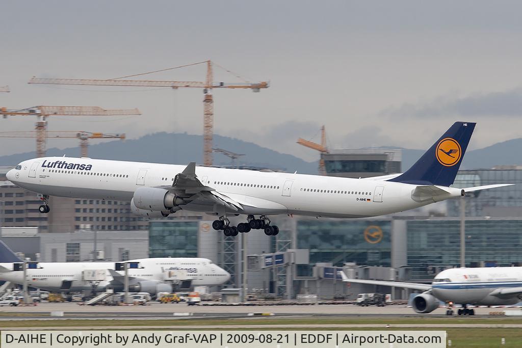 D-AIHE, 2003 Airbus A340-642 C/N 540, Lufthansa A340-600
