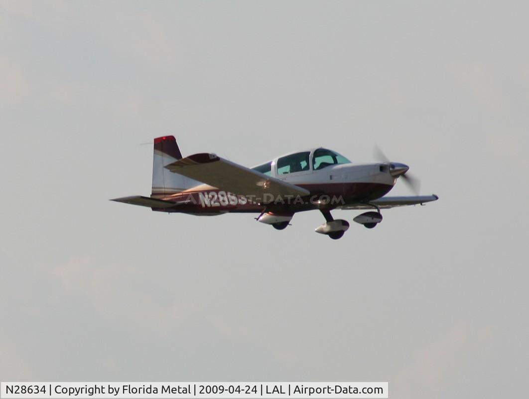N28634, 1978 Grumman American AA-5B Tiger C/N AA5B0714, AA-5B