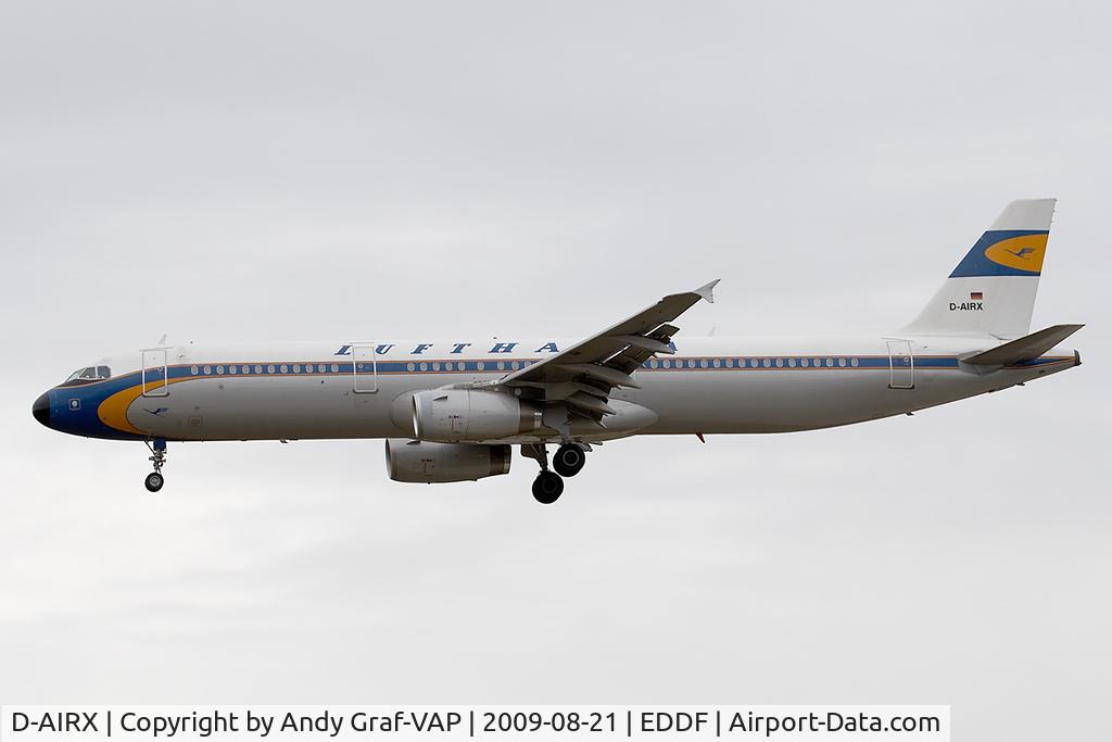 D-AIRX, 1998 Airbus A321-131 C/N 0887, Lufthansa A321