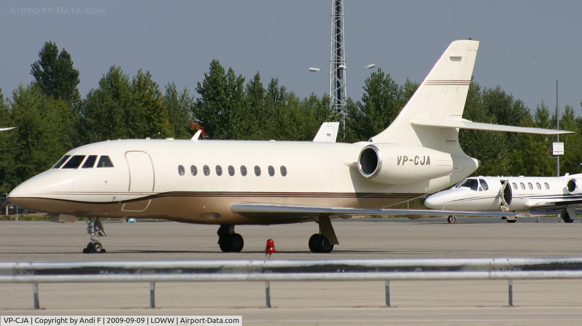 VP-CJA, 1995 Dassault Falcon 2000 C/N 18, -