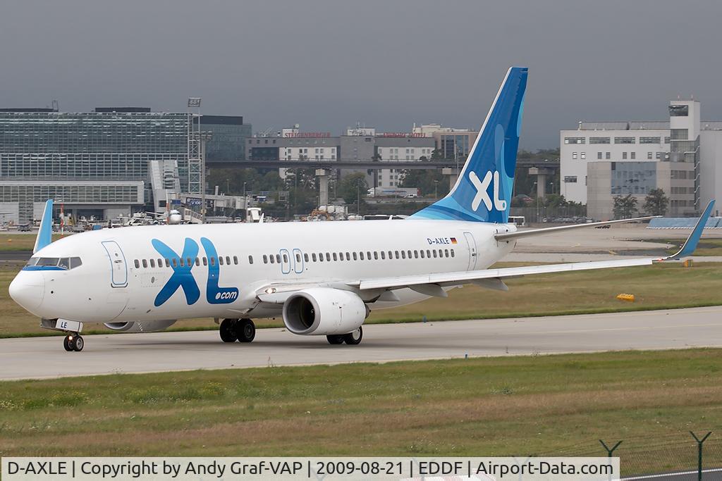 D-AXLE, 2007 Boeing 737-8Q8 C/N 30724, XL Airways Germany 737-800