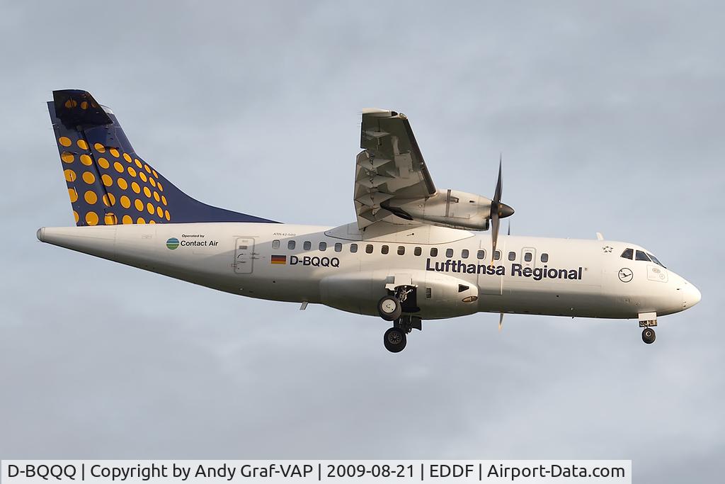 D-BQQQ, 1999 ATR 42-500 C/N 584, Lufthansa ATR42
