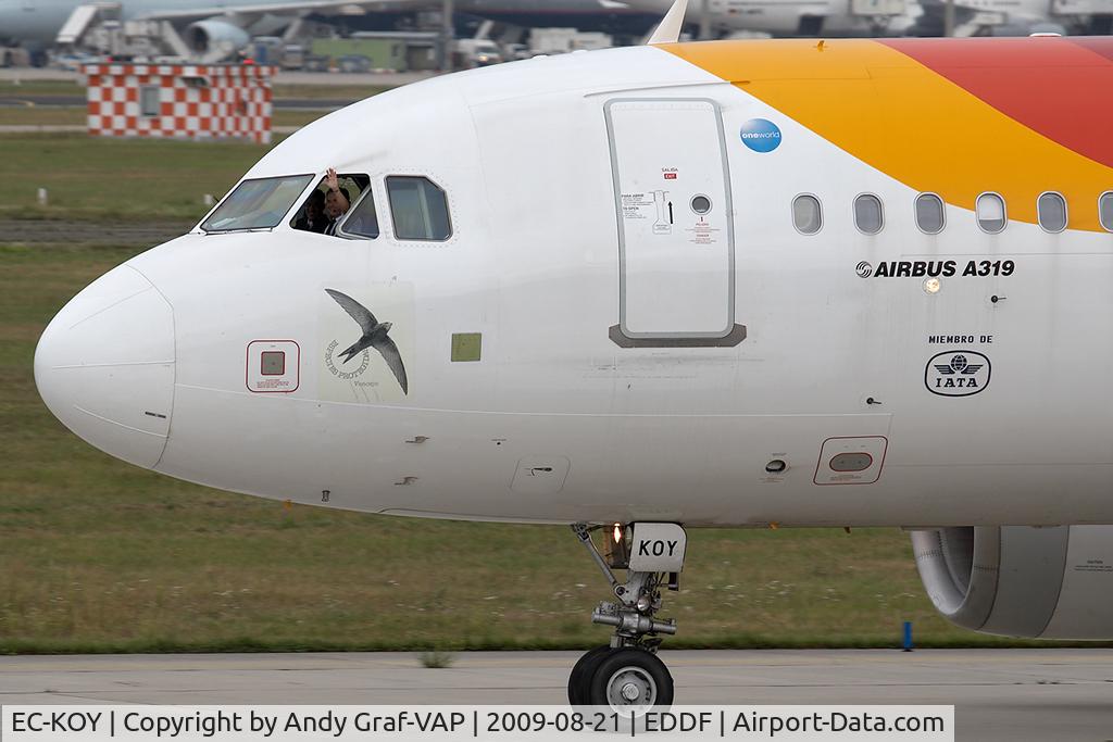 EC-KOY, 2008 Airbus A319-111 C/N 3443, Iberia A319