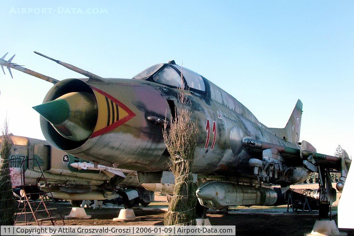 11, 1983 Sukhoi Su-22M-3 C/N 51611, Kecel Military technical park, Hungary