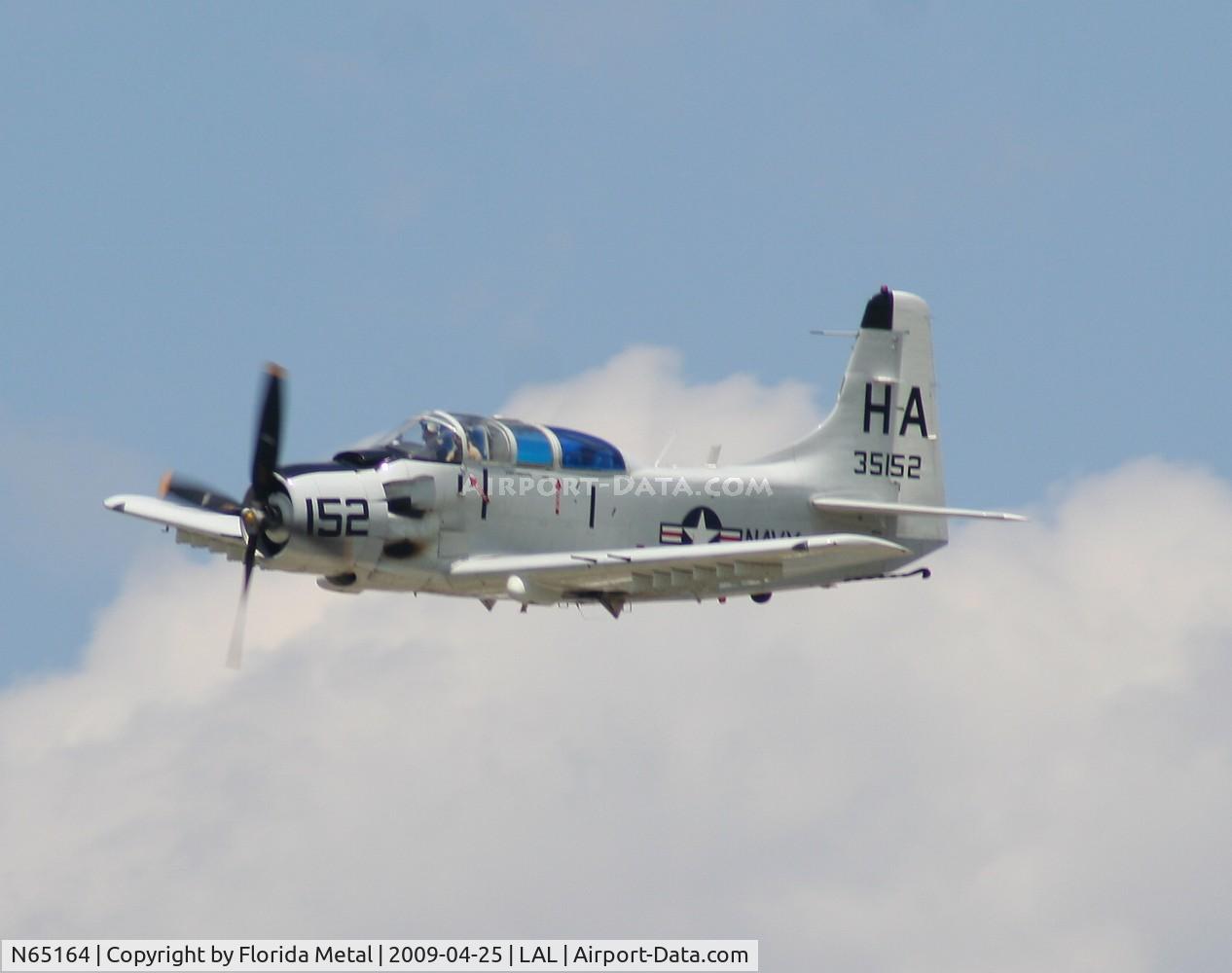 N65164, 1955 Douglas EA-1E Skyraider AD-5W C/N 55-471DH, EA-1E Skyraider