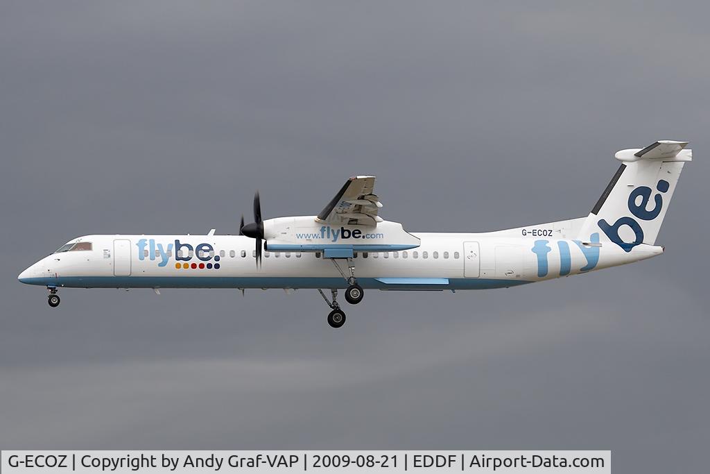 G-ECOZ, 2001 De Havilland Canada DHC-8-402Q Dash 8 C/N 4034, FlyBE DHC 8-400