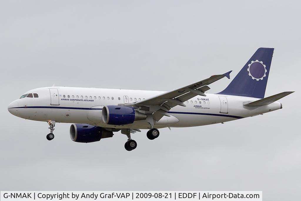G-NMAK, 2005 Airbus A319-115 C/N 2550, A319