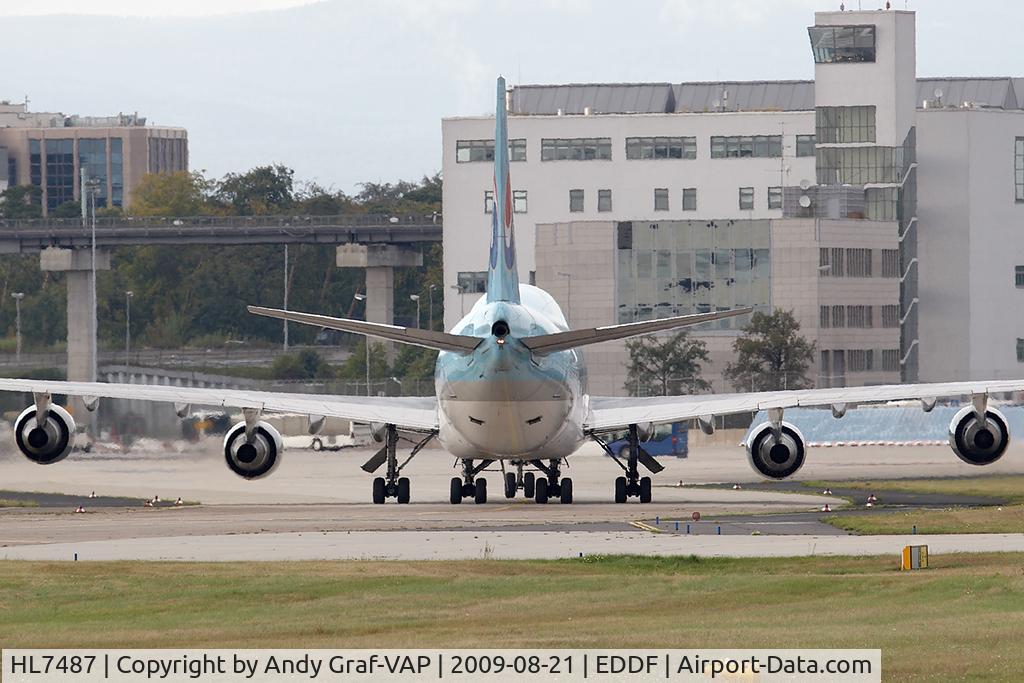 HL7487, 1992 Boeing 747-4B5 C/N 26393, Korean Air 747-400